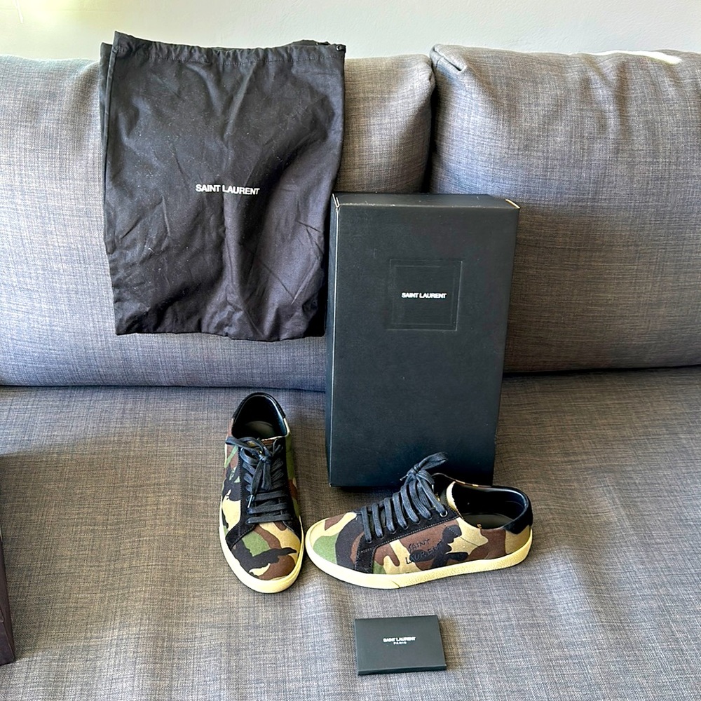 Green Signa Camo SL/06 Sneakers